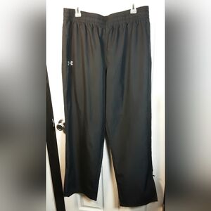 Men's Under Armour Windbreaker Athletic Pants Loose Fit Heat Gear